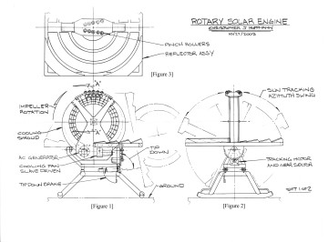 Rotary Solar Engine